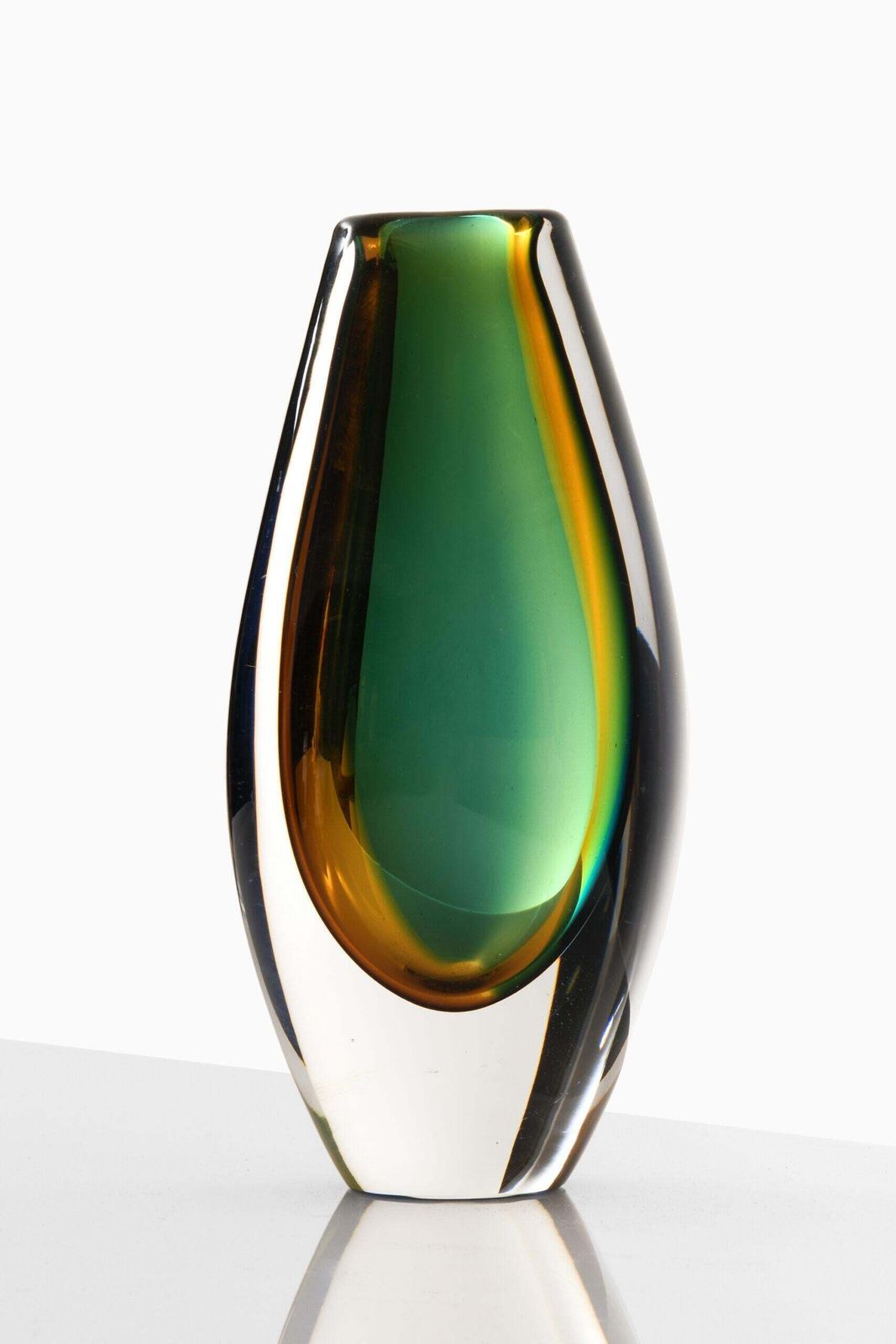 Vicke Lindstrand Vase Produced By Kosta In Sweden photo for sale