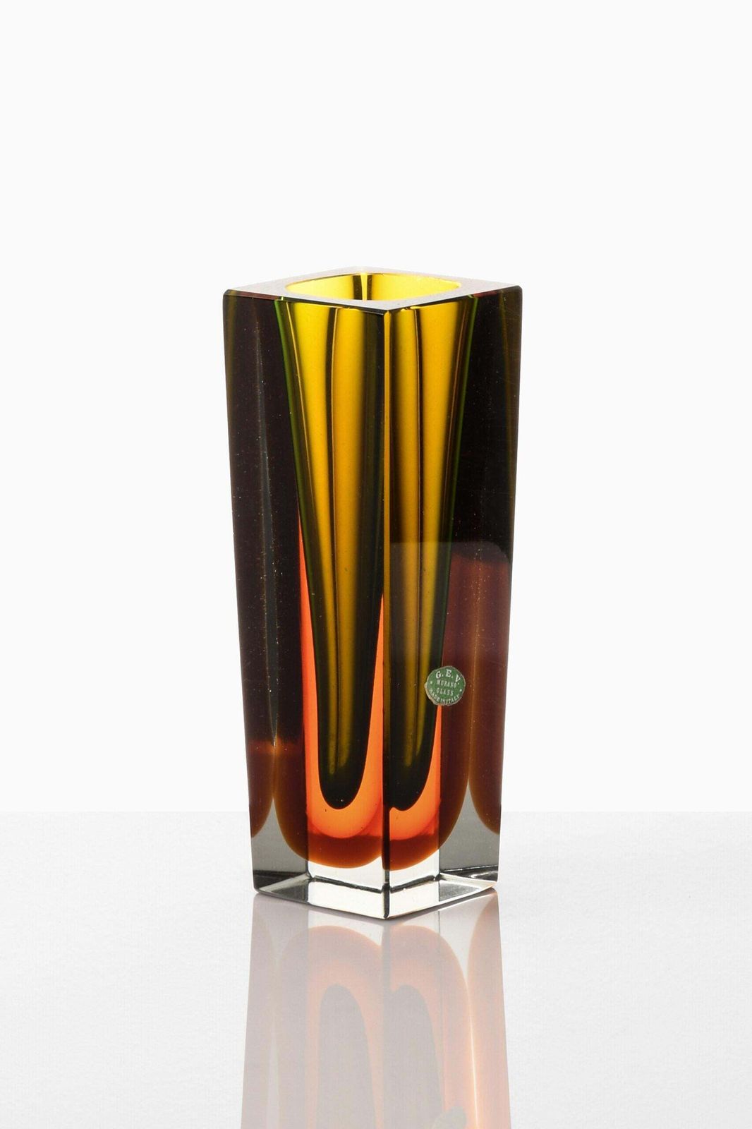 Luigi Mandruzzato Vase Produced By Murano In Italy photo Home Decor