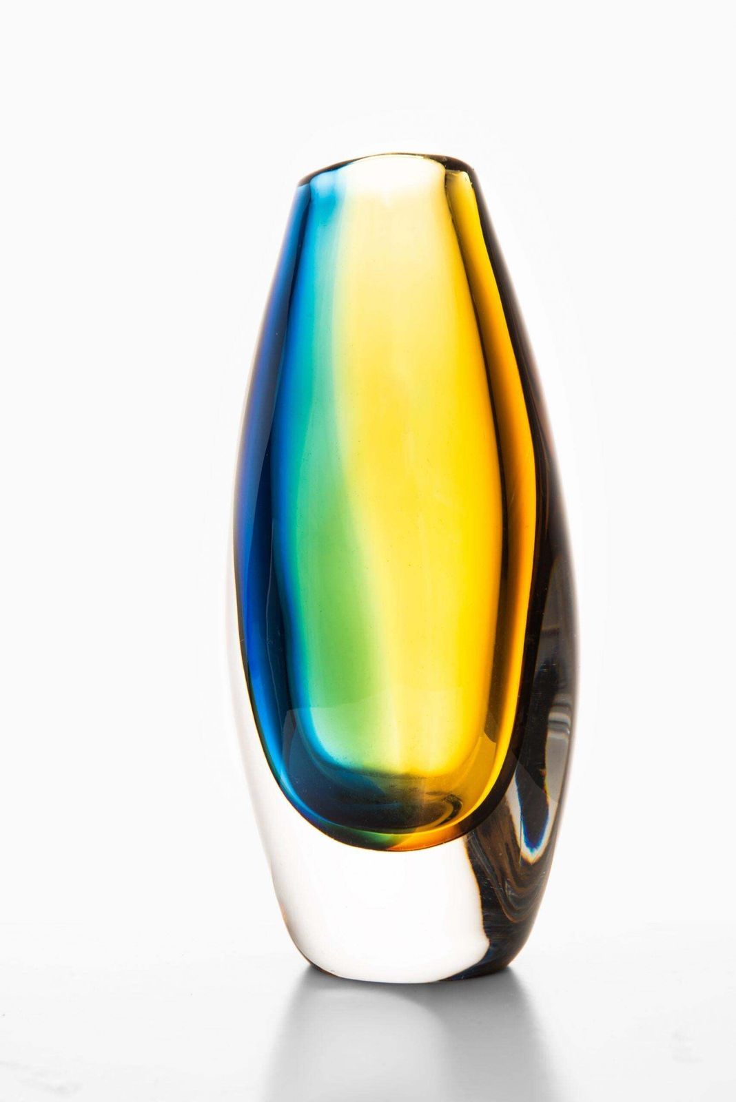 Vicke Lindstrand Vase Produced By Kosta In Sweden photo furniture