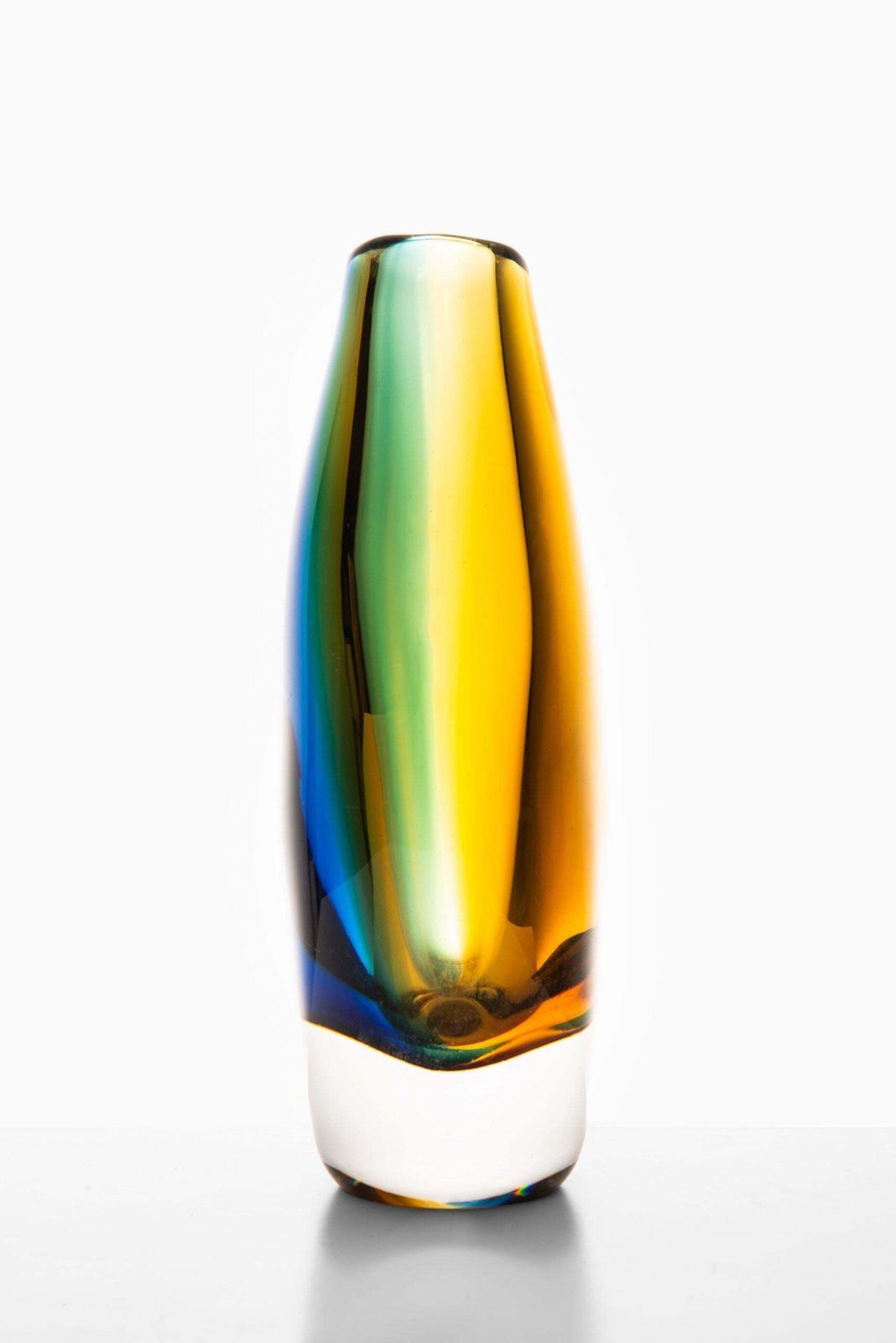 Vicke Lindstrand Vase Produced By Kosta In Sweden photo for sale