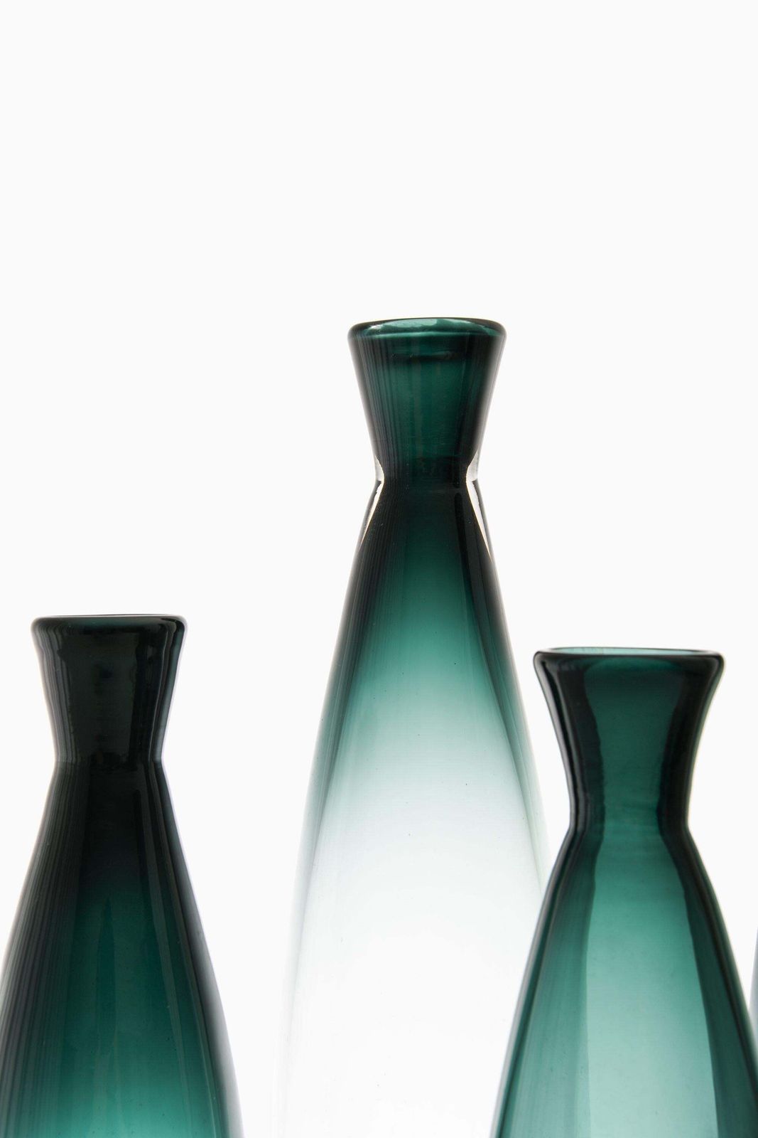 Set Of 4 Glass Vases By Bengt Orup, 1960’s photo furniture