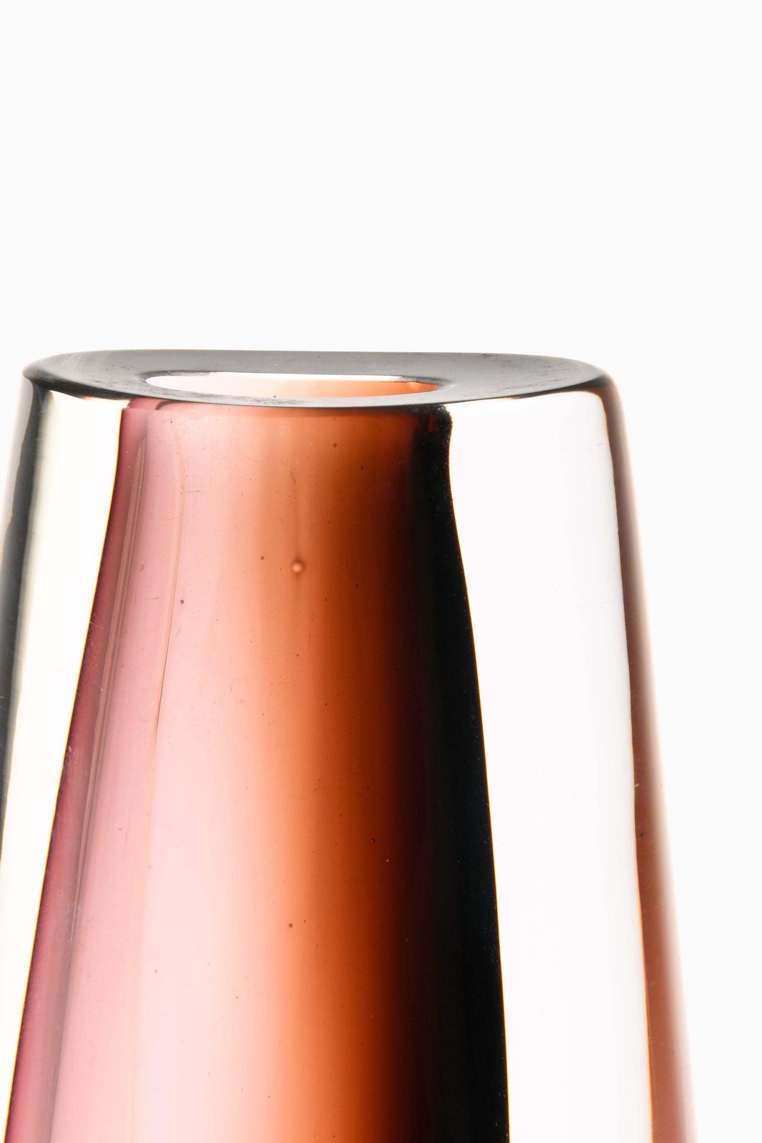 Dark Brown Glass Vase By Vicke Lindstrand, 1960's photo furniture