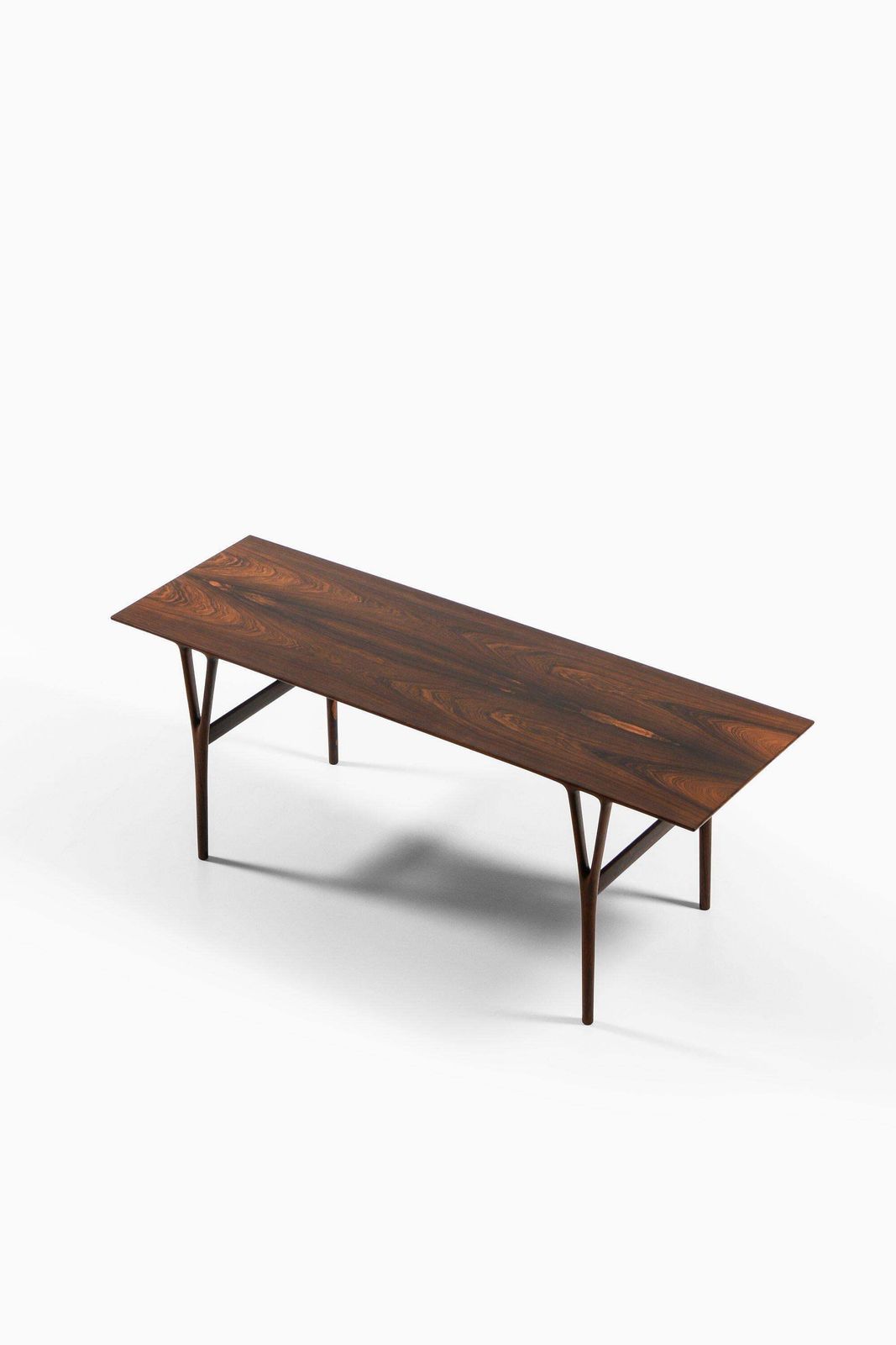 Coffee Table Or Side Table In Rosewood By Helge Vestergaard Jensen photo for sale
