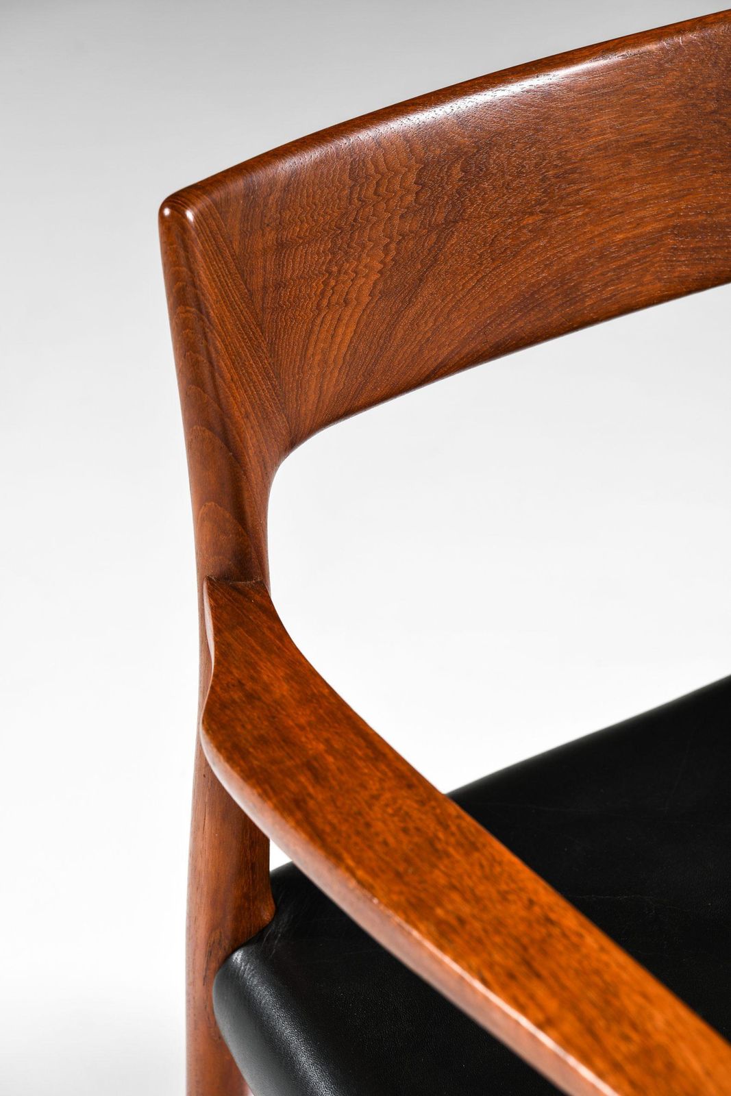 photo for sale Niels Otto Møller Armchair Model 57 By J.L Møllers Møbelfabrik In Denmark