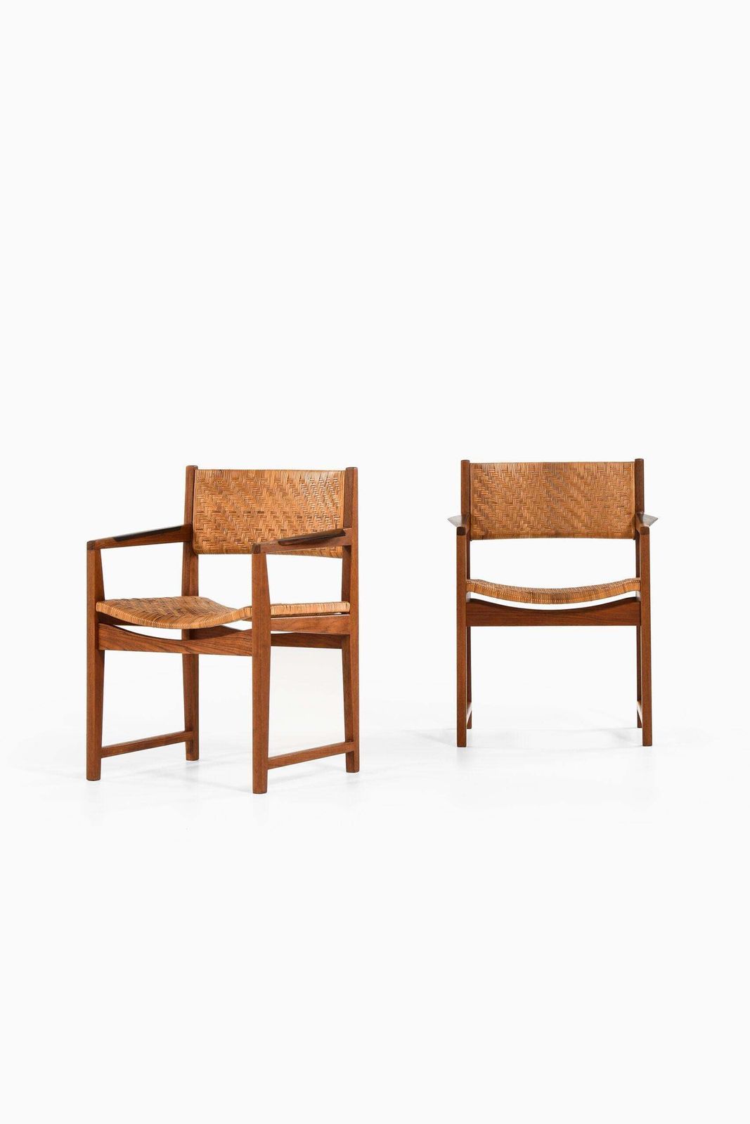 Peter Hvidt & Orla Mølgaard Nielsen Armchairs Model 350 By Søborg Møbler photo furniture