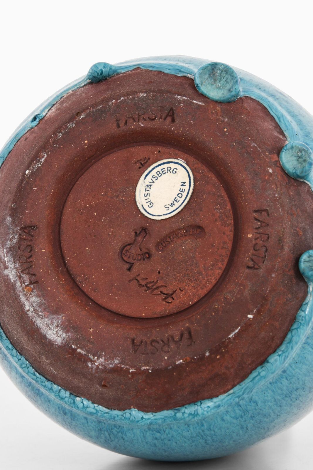 Wilhelm Kåge Vase Model Farsta Produced By Gustavsberg photo Home Decor
