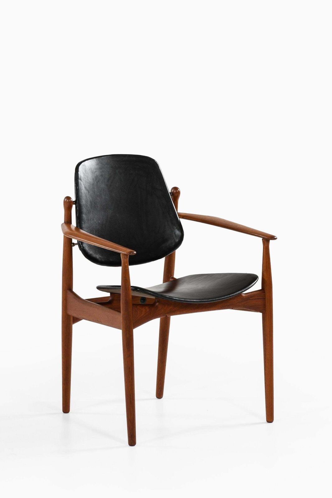 4671.0 Arne Vodder Armchair Model Fd184/L Produced By France & Daverkosen In Denmark photo
