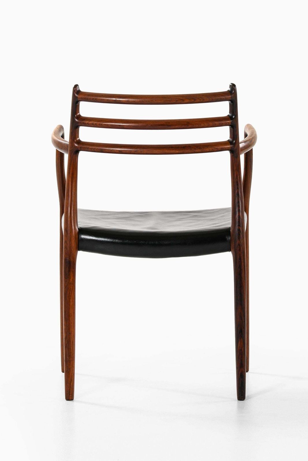 Niels Otto Møller Armchair Model 62 Produced By J.L Møllers Møbelfabrik photo vintage