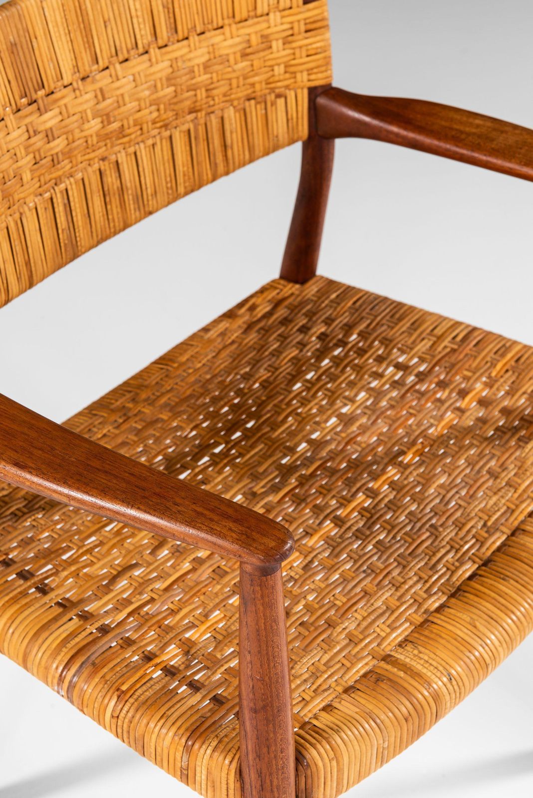 Furniture Aksel Bender Madsen & Ejner Larsen Armchair By Cabinetmaker Willy Beck photo