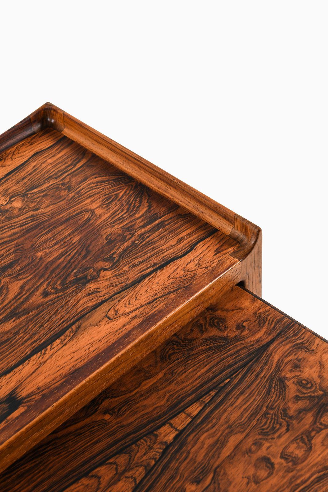 Nesting Tables In Rosewood By Kurt østervig, 1960's photo 5521.0