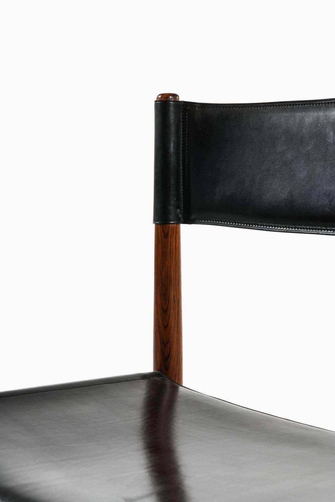 Kurt østervig Set Of 8 Dining Chairs In Rosewood And Leather, Denmark 1960s photo buy