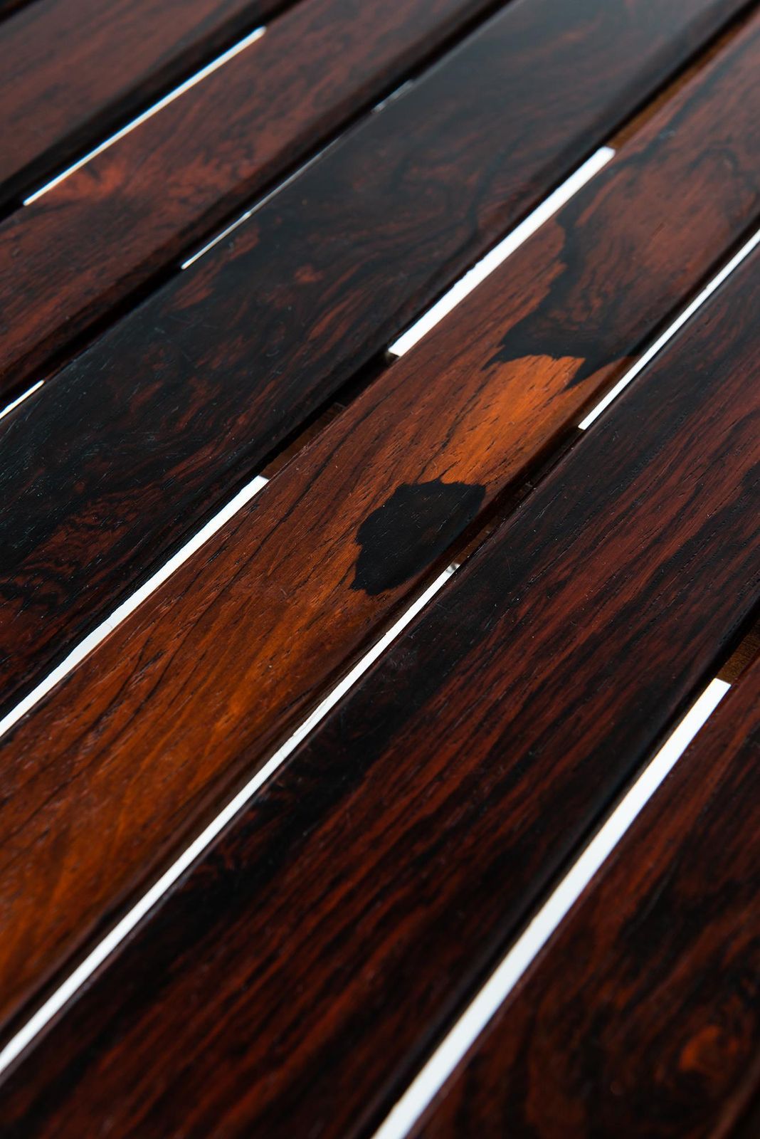 Pair Of Side Tables Or Benches In Solid Rosewood By Alberts In Sweden photo Furniture