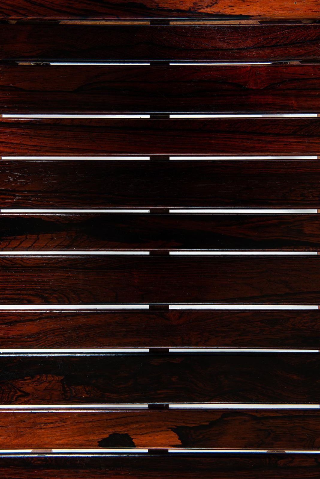 photo furniture Pair Of Side Tables Or Benches In Solid Rosewood By Alberts In Sweden
