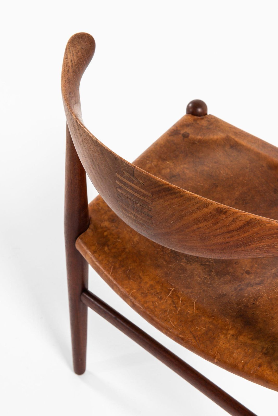 Hans Wegner Cowhorn Armchairs Model Jh 505 By Cabinetmaker Johannes Hansen photo vinterior