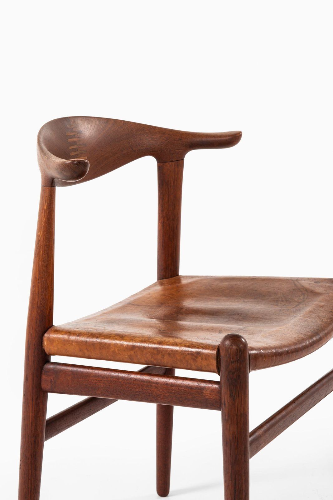 photo for sale Hans Wegner Cowhorn Armchairs Model Jh 505 By Cabinetmaker Johannes Hansen