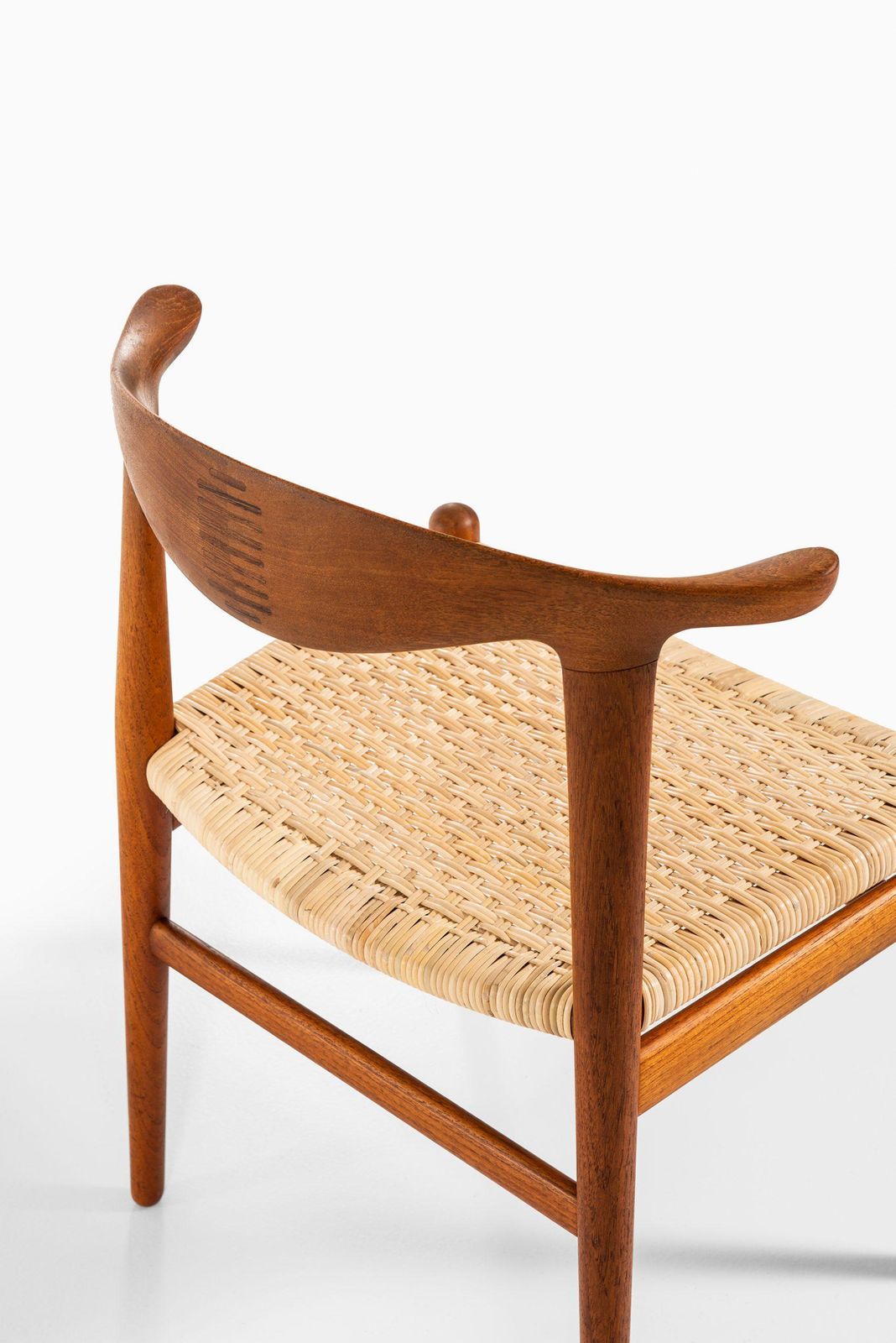 Hans Wegner Armchairs Jh 505 Produced By Cabinetmaker Johannes Hansen In Denmark photo vintage
