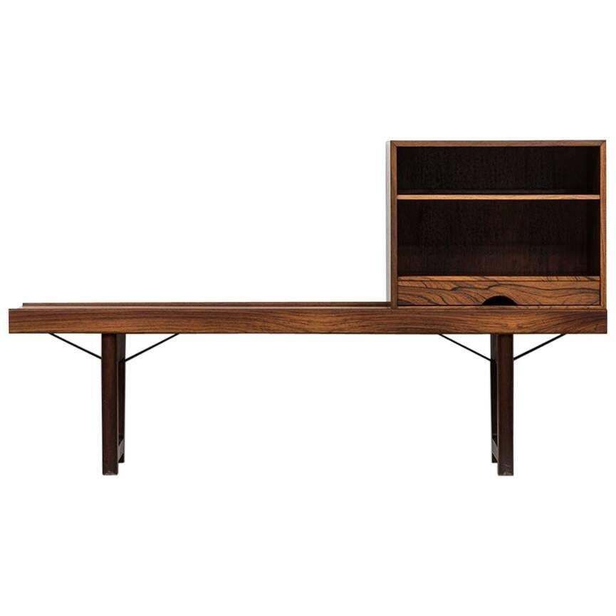 Torbjørn Afdal Krobo Bench With Lp Box By Bruksbo In Norway