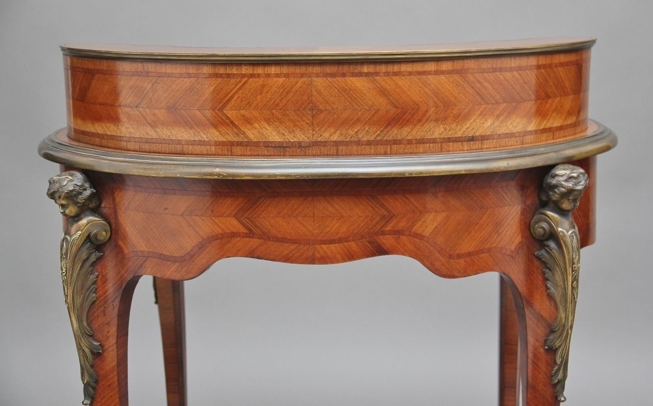 Furniture 19th Century Kingwood And Ormolu Writing Table photo