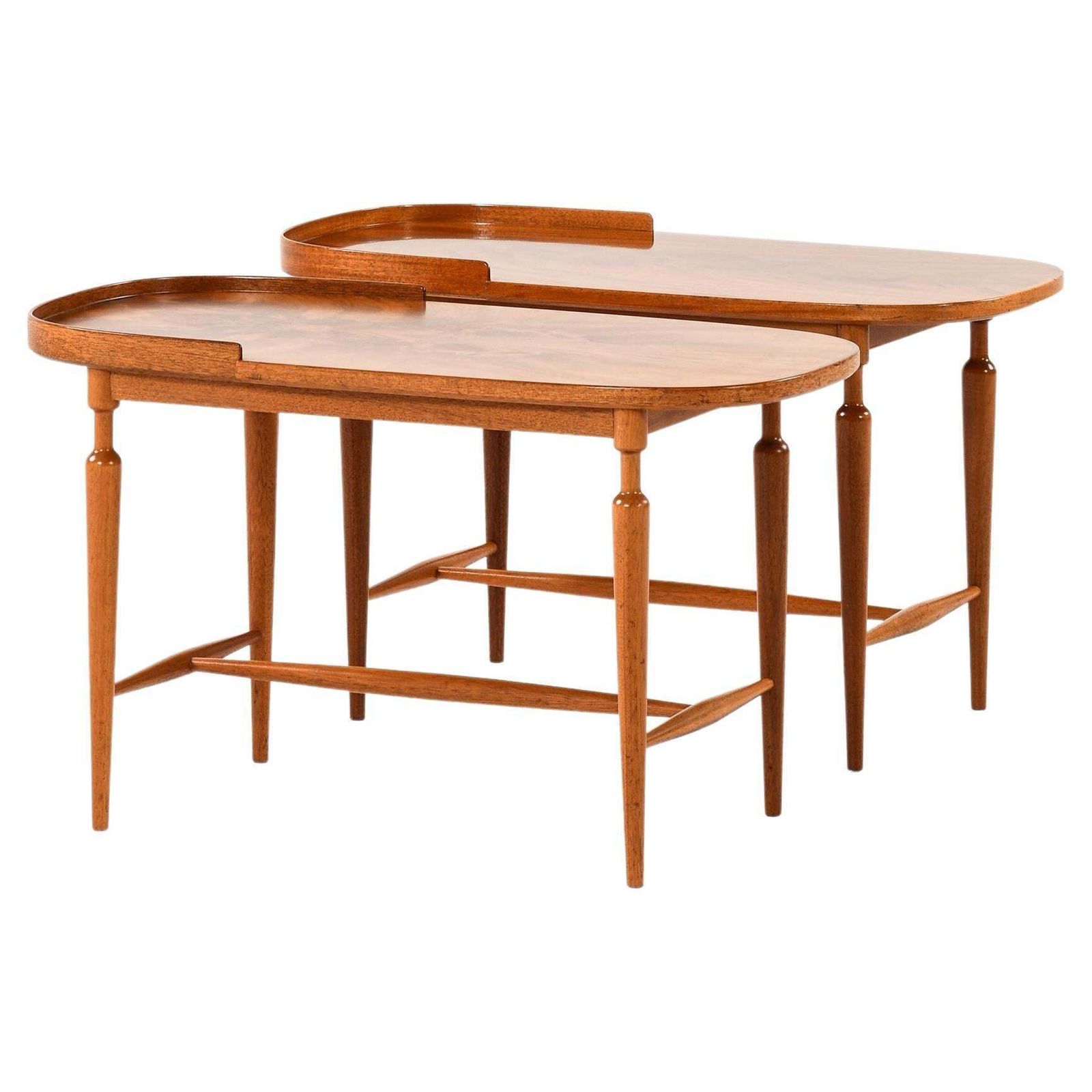 Pair Of Side Table In Mahogany By Josef Frank, 1939