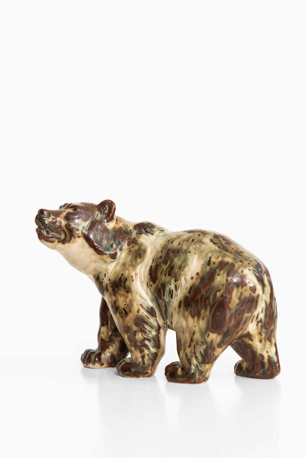Knud Kyhn Ceramic Bear Nr 20155 Produced By Royal Copenhagen In Denmark photo vinterior
