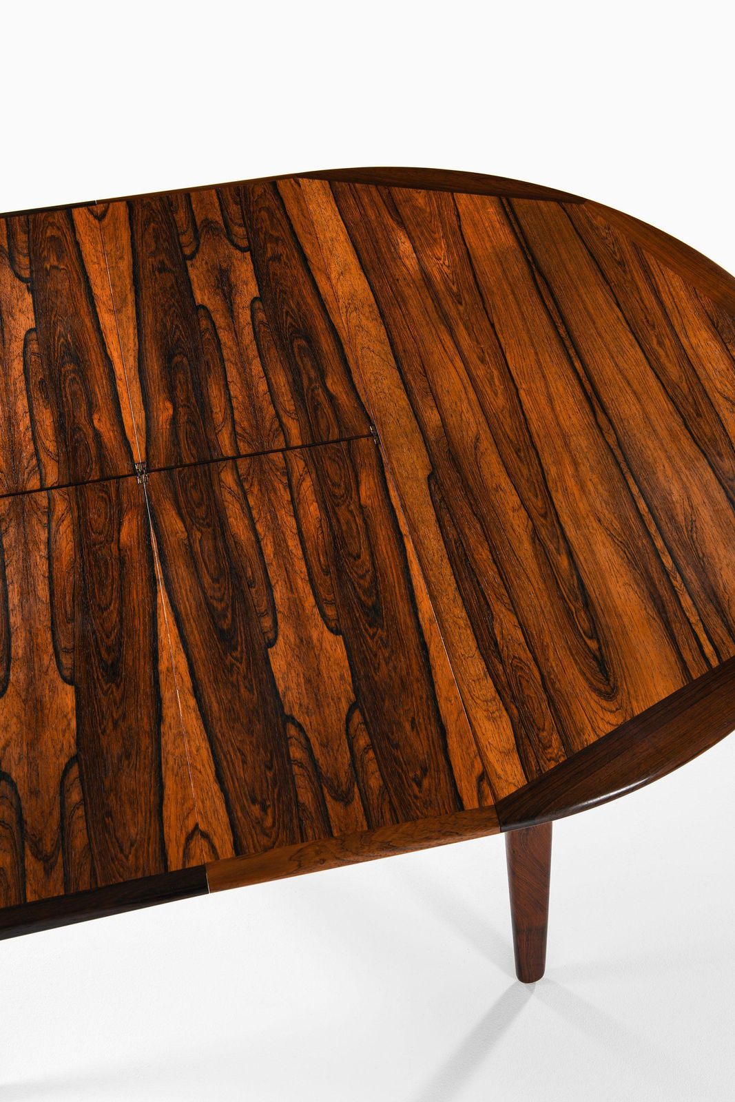 photo furniture Dining Table In Rosewood And Brass By Svend Aage Madsen, 1960's