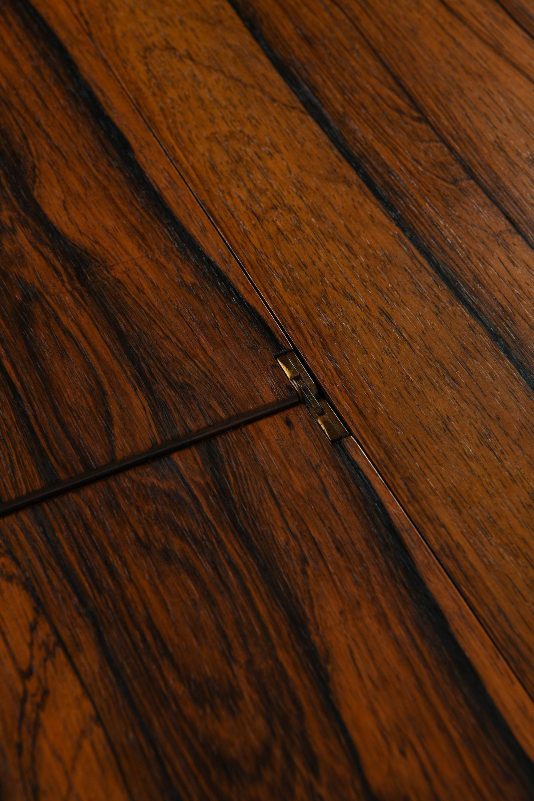 photo for sale Dining Table In Rosewood And Brass By Svend Aage Madsen, 1960's
