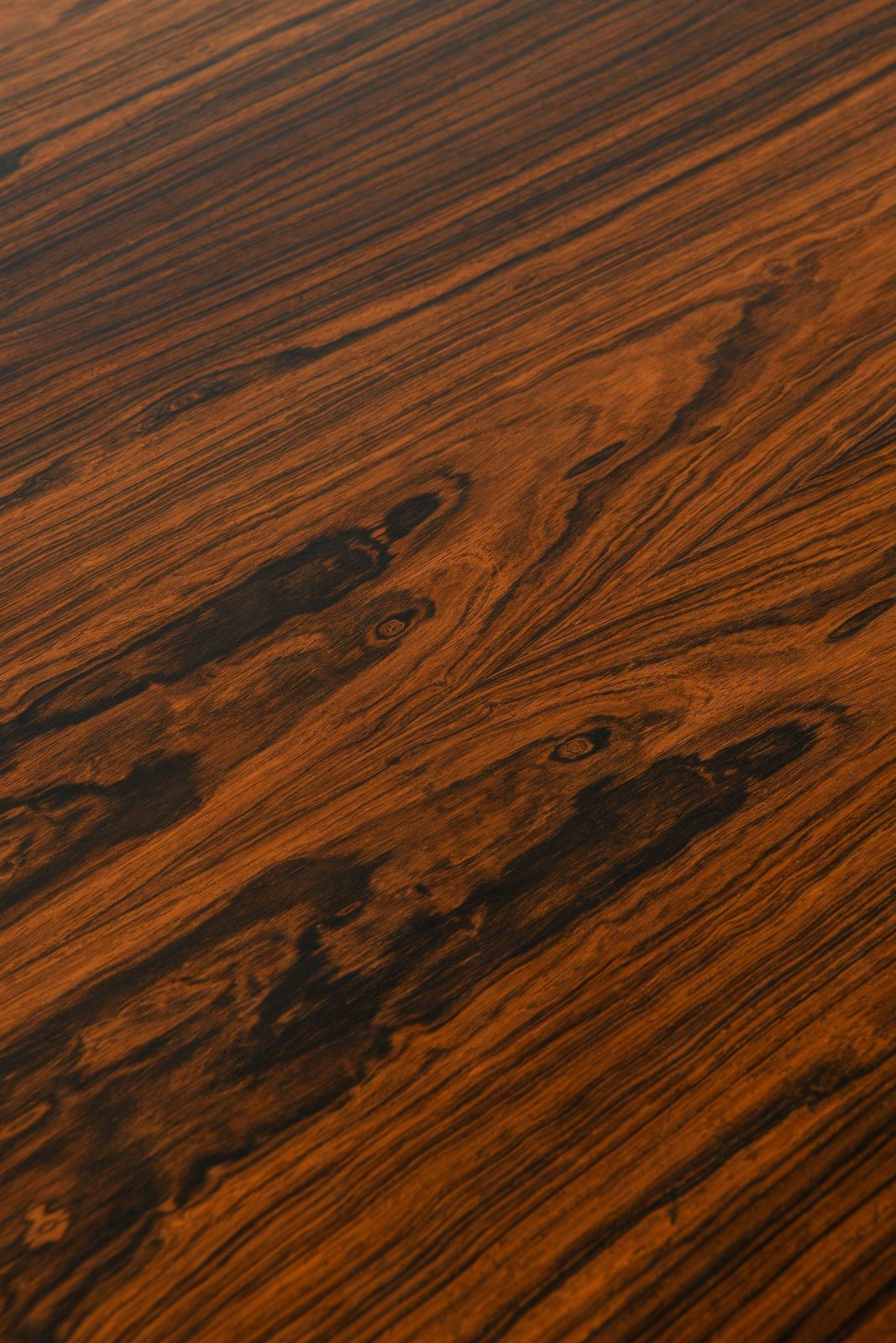 Dining Table In Rosewood And Steel By Hans Wegner, 1960s photo buy