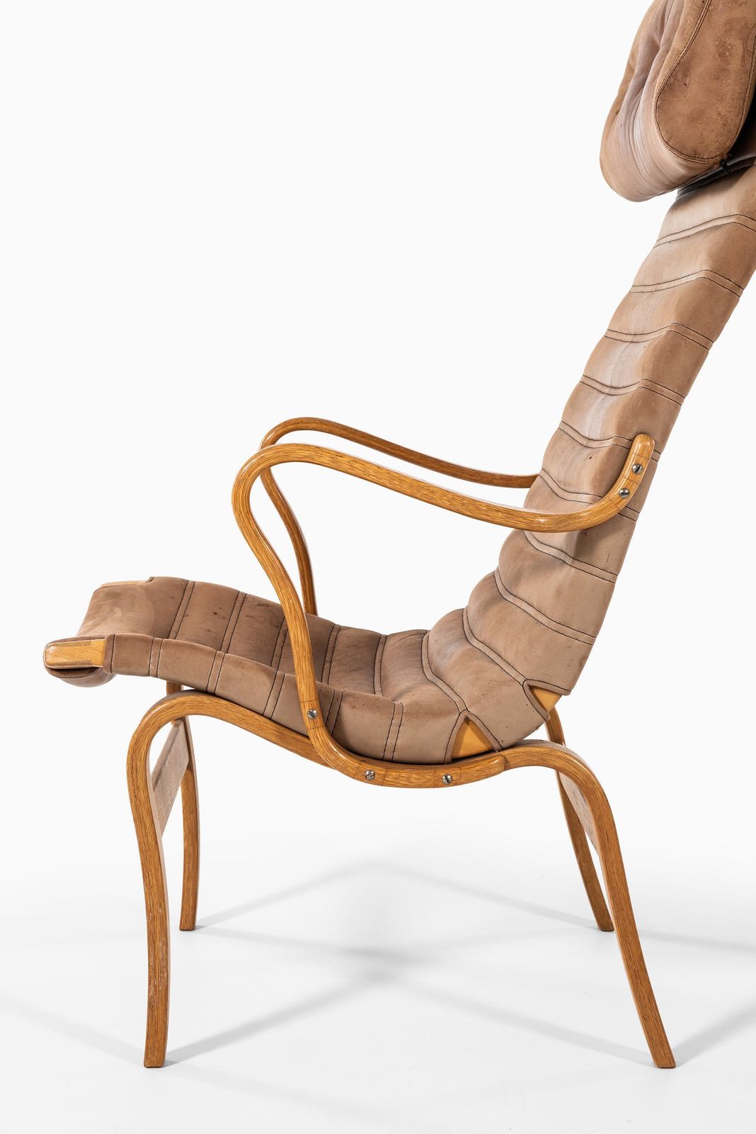 photo for sale Bruno Mathsson Easy Chairs Model Eva Hög By Karl Mathsson Ab In Sweden