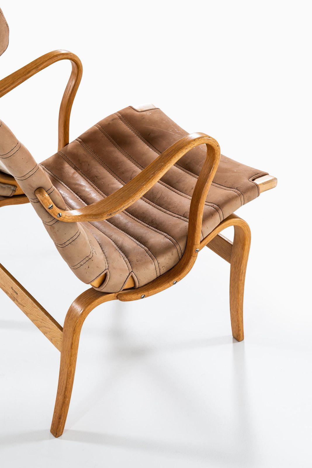 Furniture Bruno Mathsson Easy Chairs Model Eva Hög By Karl Mathsson Ab In Sweden photo
