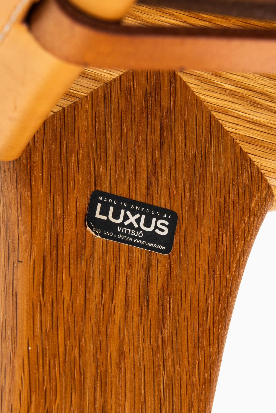 5521.0 Uno & östen Kristiansson Hunting Easy Chair Produced By Luxus In Sweden photo
