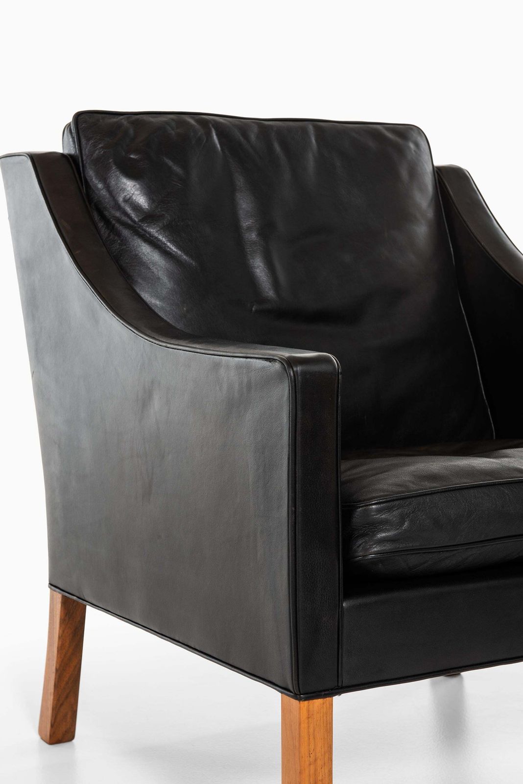 Børge Mogensen Easy Chairs Model 2207 By Fredericia Stolefabrik In Denmark photo furniture