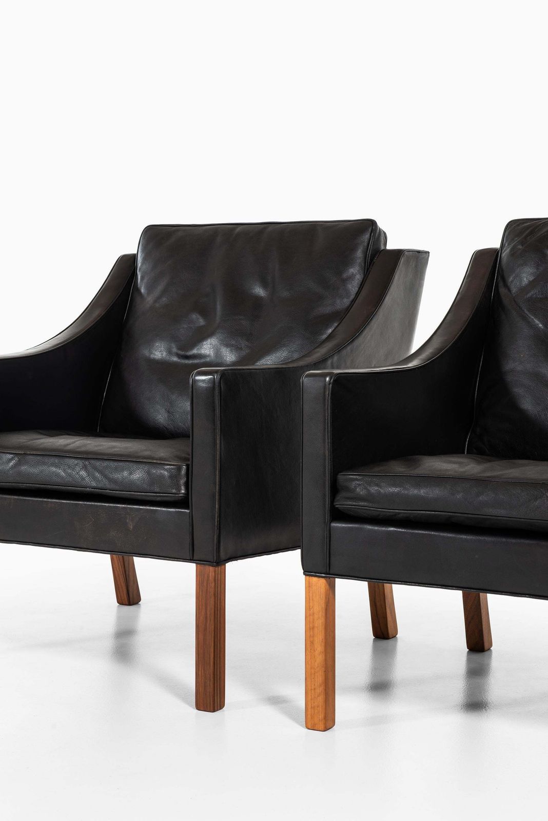 photo furniture Børge Mogensen Easy Chairs Model 2207 By Fredericia Stolefabrik In Denmark