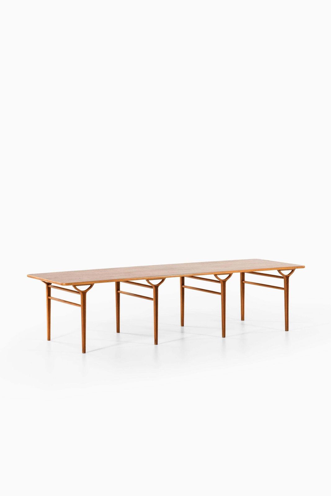 photo for sale Peter Hvidt & Orla Mølgaard Nielsen Library Table Produced By Fritz Hansen