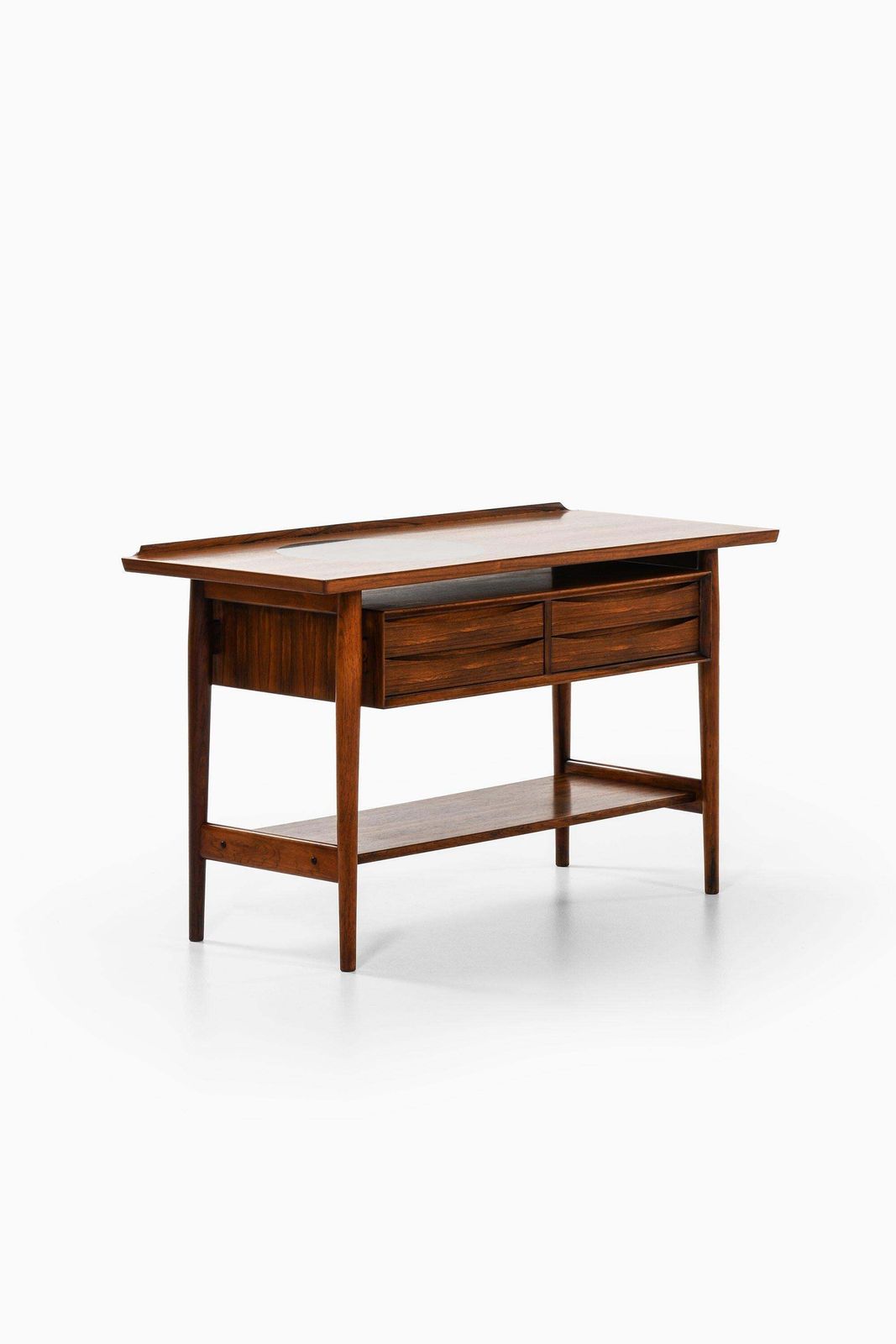 Freestanding Console Table In Rosewood And Formica By Arne Vodder, 1960's photo furniture