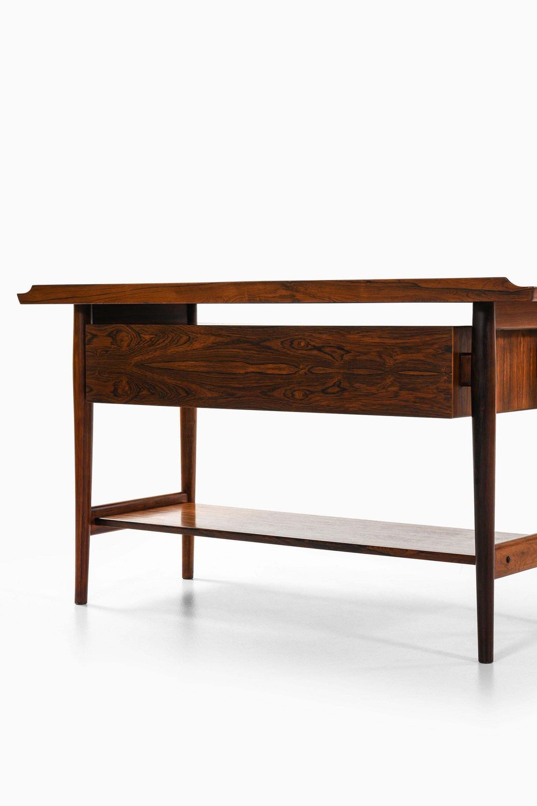 Freestanding Console Table In Rosewood And Formica By Arne Vodder, 1960's photo Furniture