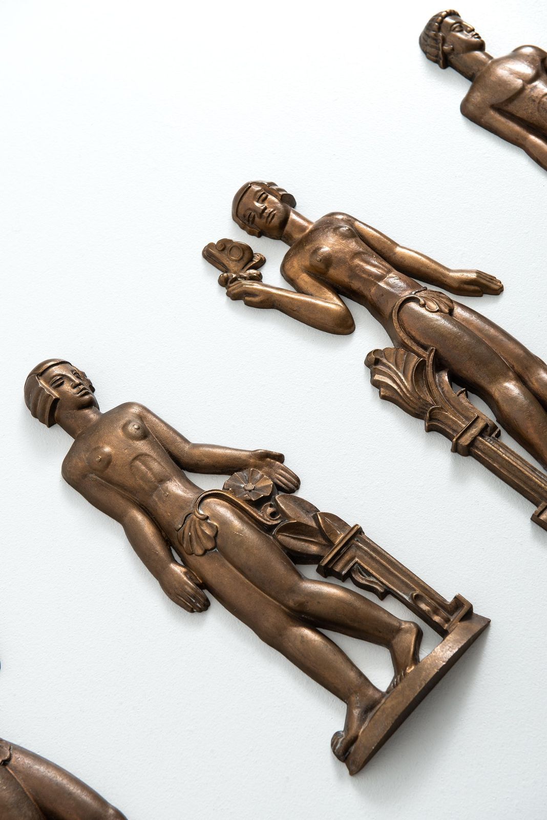 Stig Blomberg Reliefs In Bronze By Asea In Sweden photo Art