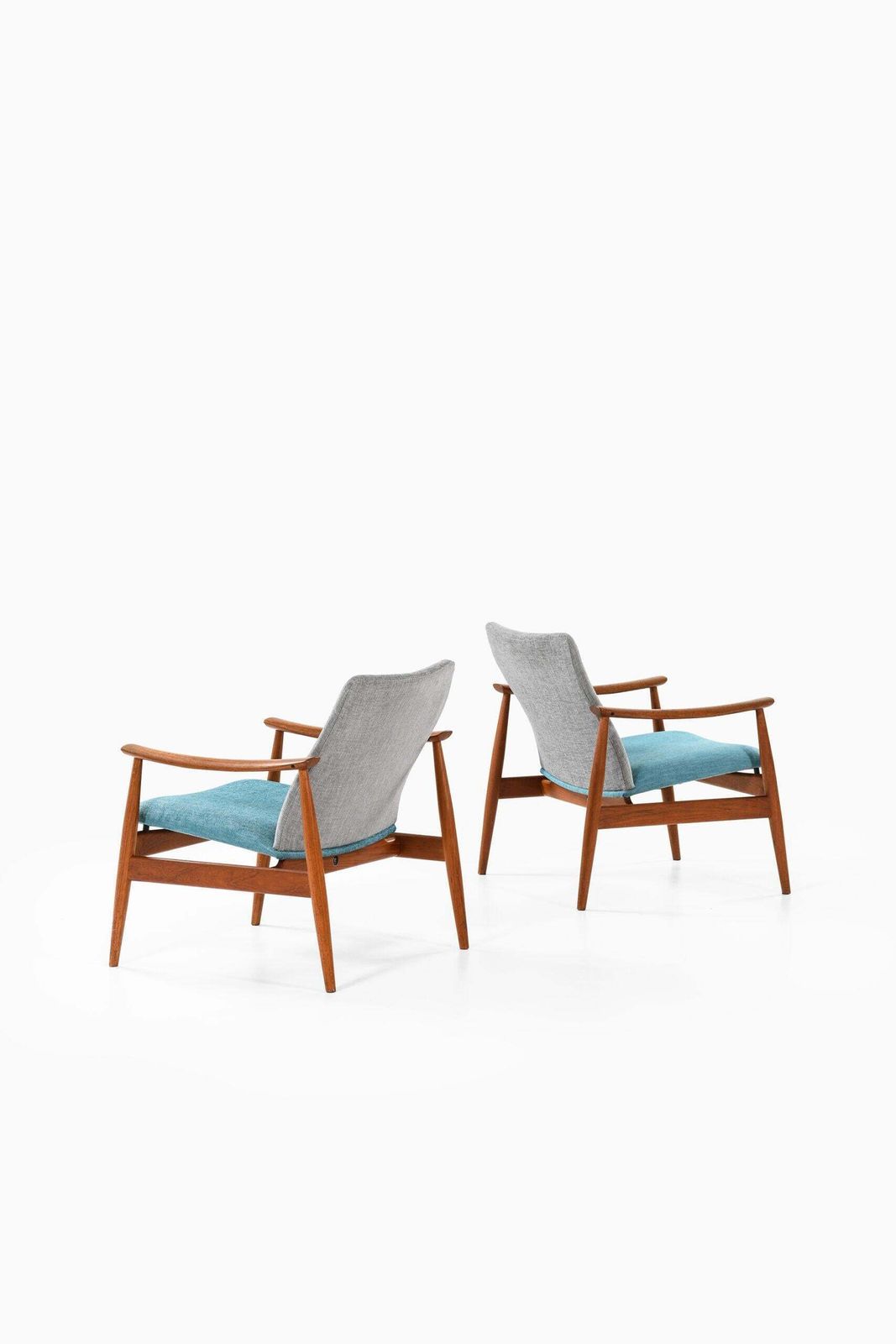 Finn Juhl Easy Chairs Model 138 Produced By France & Son In Denmark photo vinterior