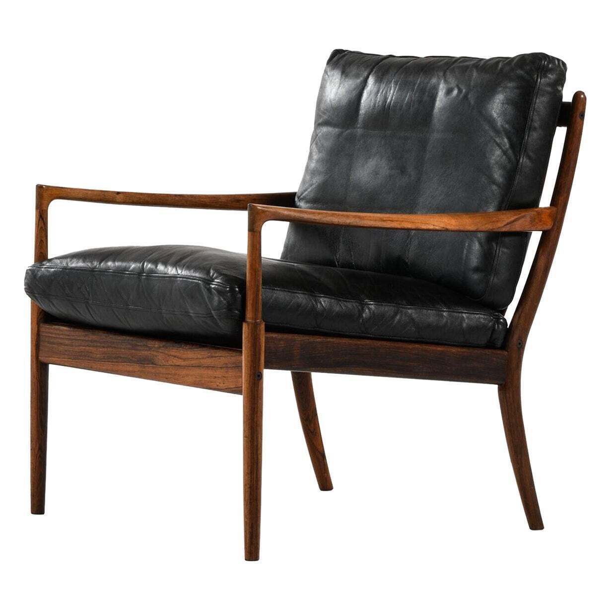 Ib Kofod Larsen Easy Chair Model Samsö Produced By Ope
