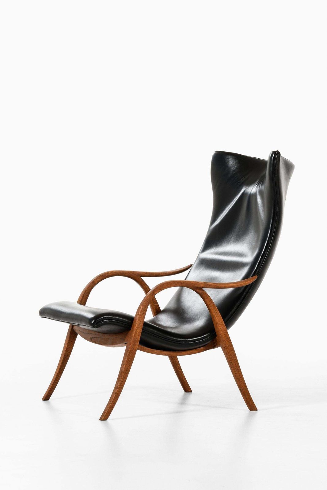 Frits Henningsen Easy Chair Produced By Cabinetmaker Frits Henningsen In Denmark photo Furniture