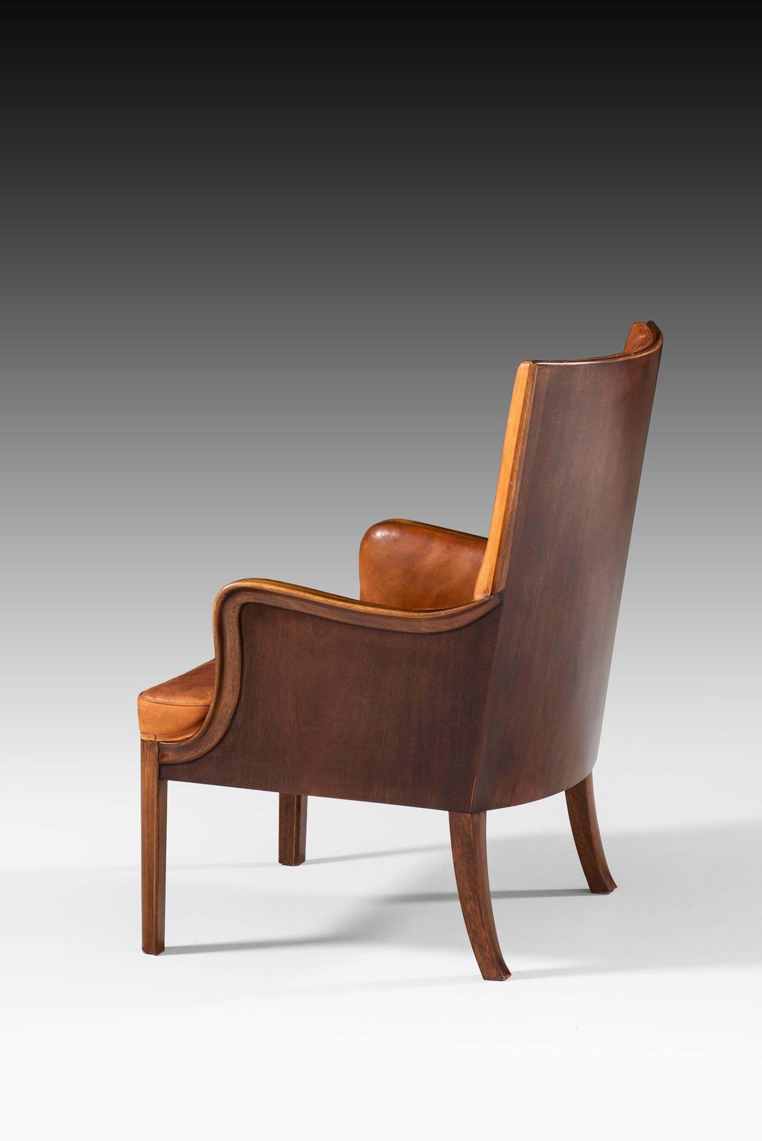 photo furniture Frits Henningsen Easy Chair Produced By Cabinetmaker Frits Henningsen In Denmark
