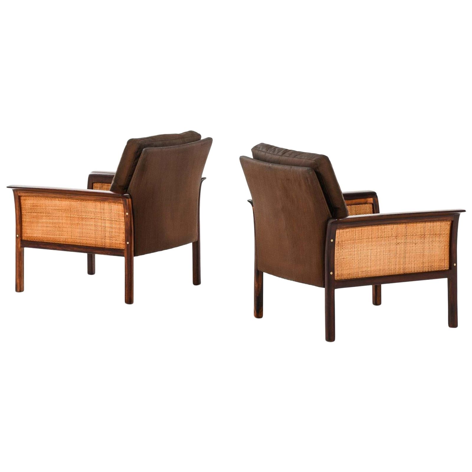Hans Olsen Easy Chairs Model 500 Produced By C/S Møbler