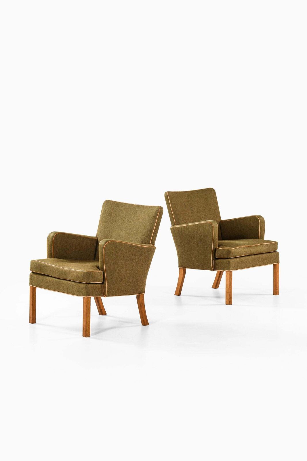 Kaare Klint Easy Chairs Model 5313 Produced By Cabinetmaker Rud Rasmussen photo furniture