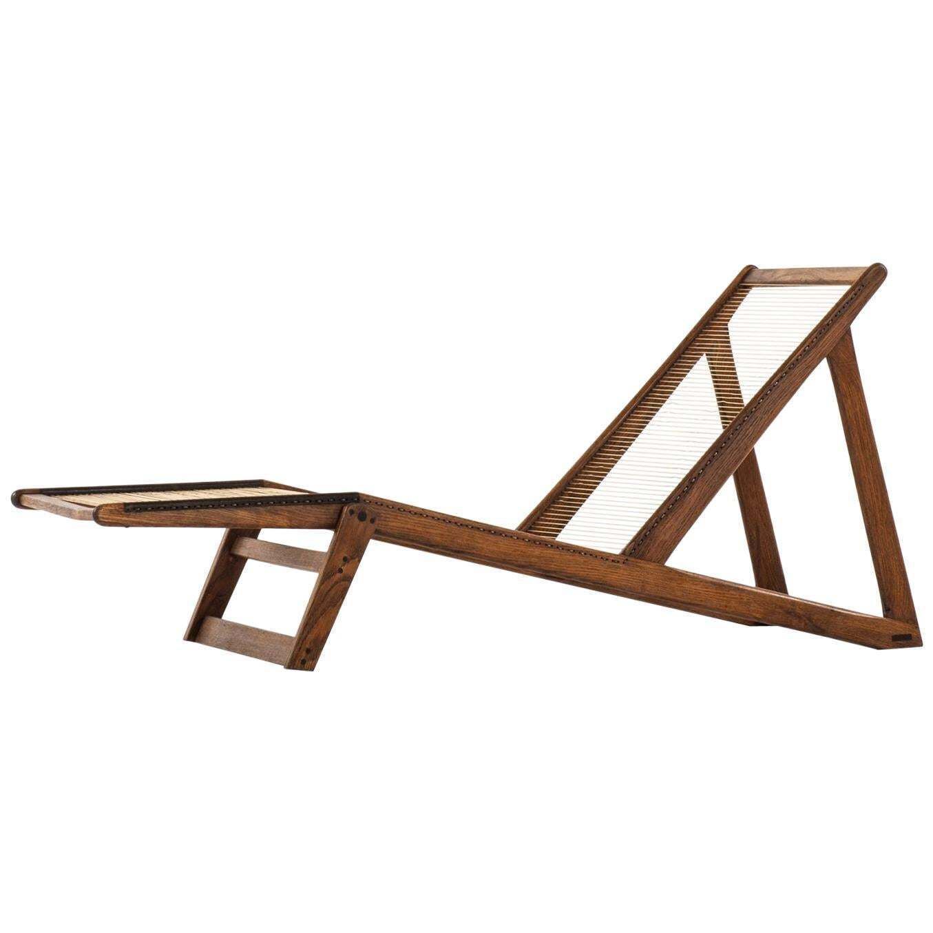 Helge Vestergaard Jensen Lounge Chair By Cabinetmaker Peder Pedersen In Denmark