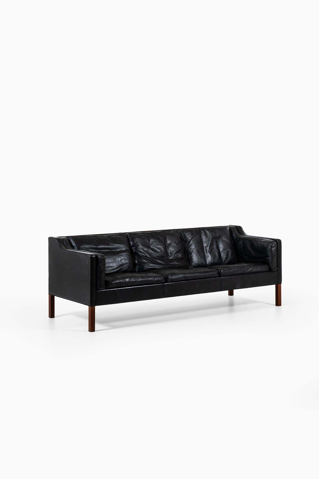 Børge Mogensen Sofa Model 2213 By Fredericia Stolefabrik In Denmark photo vintage