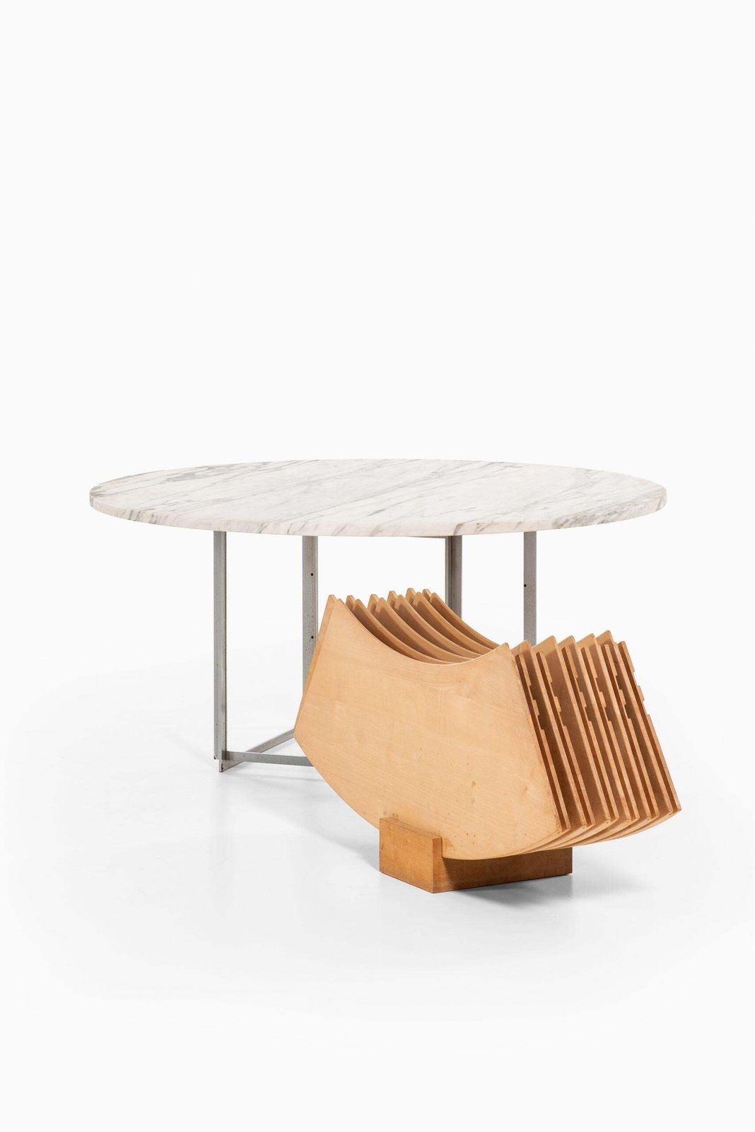 Poul Kjærholm Dining Table Model Pk 54 By E. Kold Christensen In Denmark photo vintage