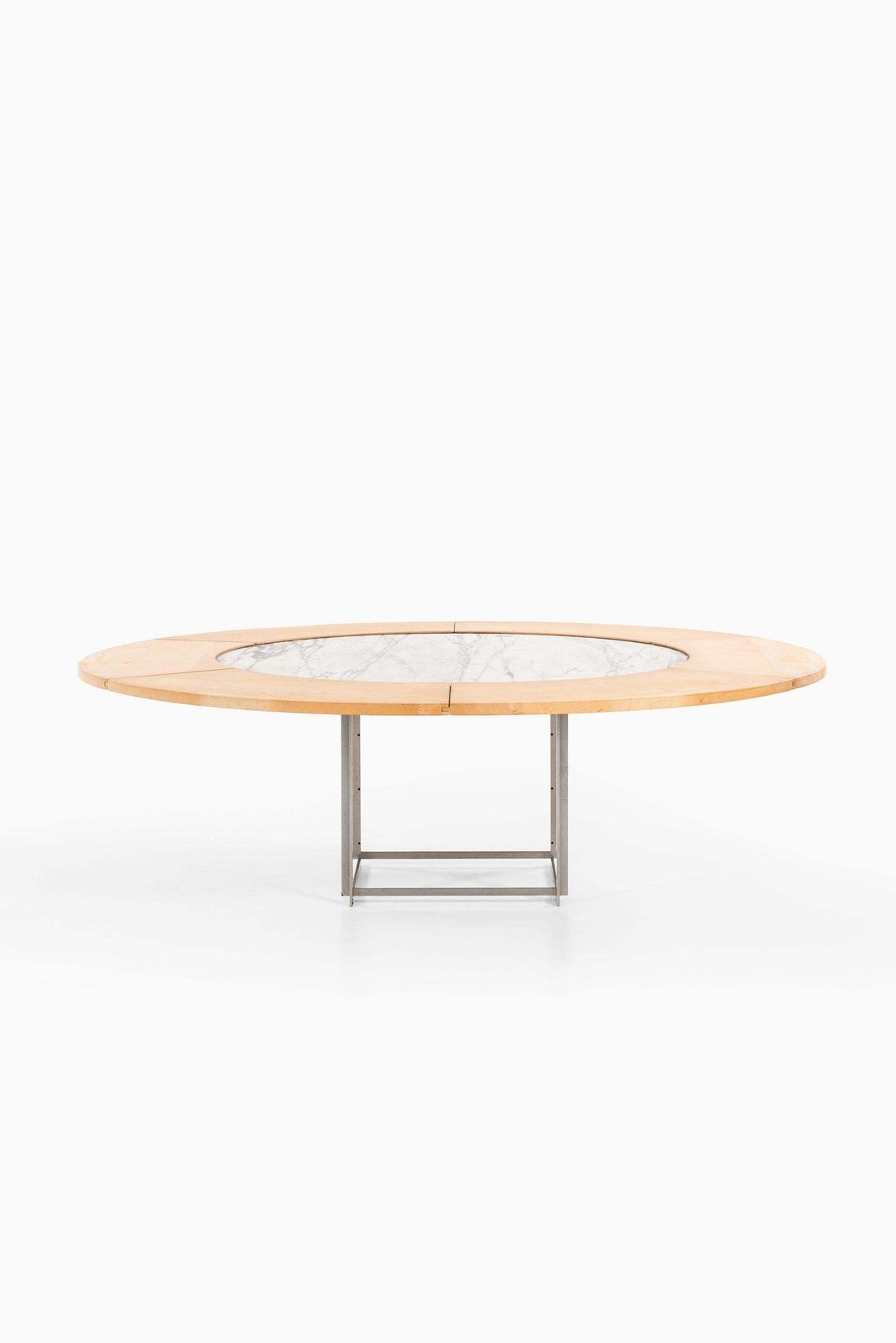 photo furniture Poul Kjærholm Dining Table Model Pk 54 By E. Kold Christensen In Denmark