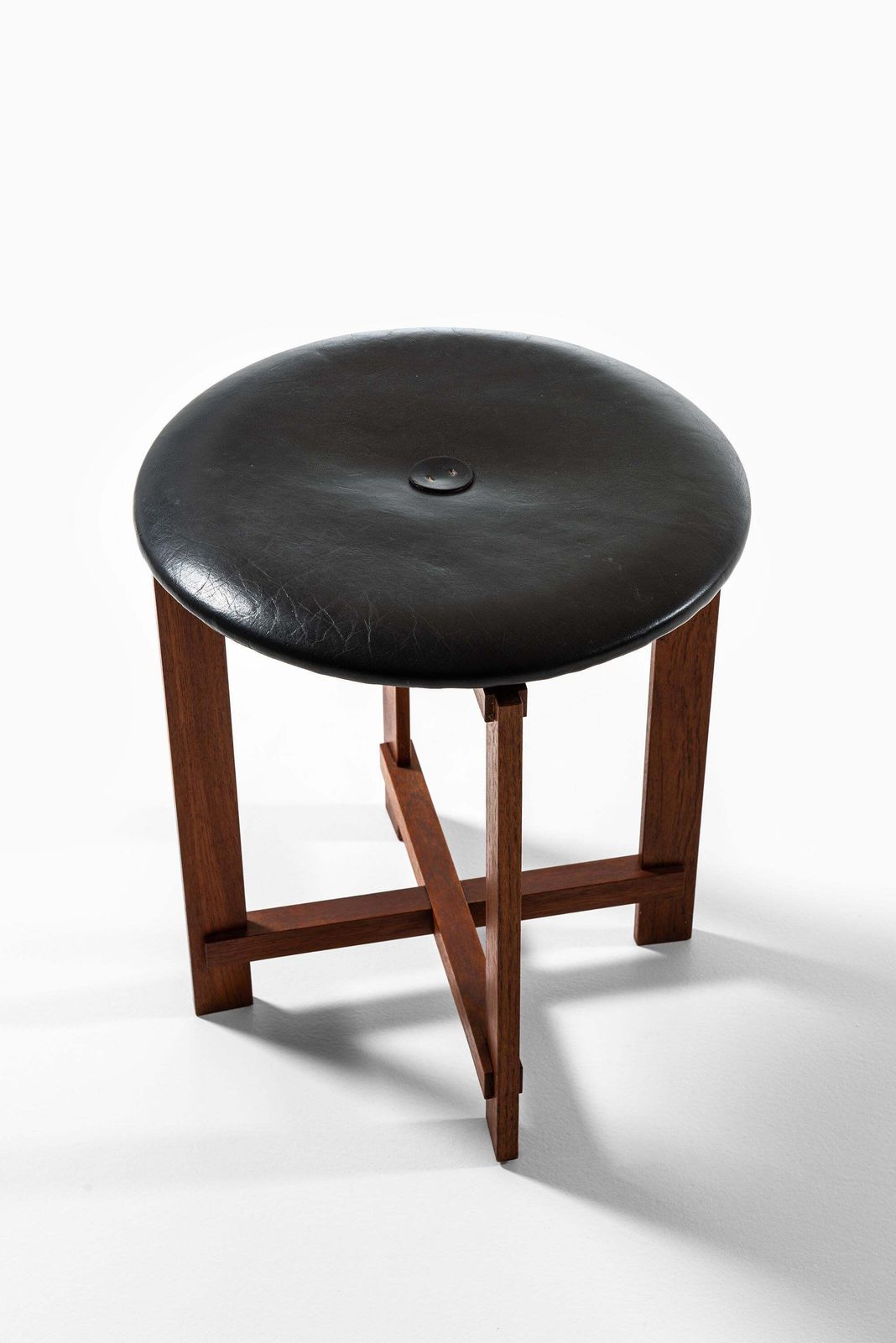 Uno & östen Kristiansson Stool Produced By Luxus In Sweden photo for sale
