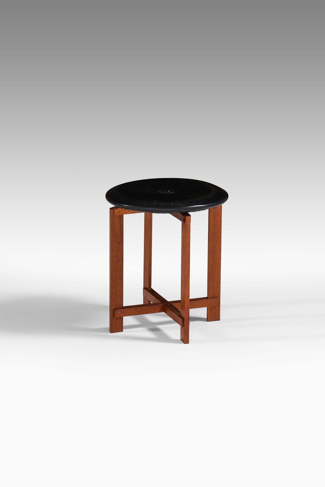 Uno & östen Kristiansson Stool Produced By Luxus In Sweden photo Furniture