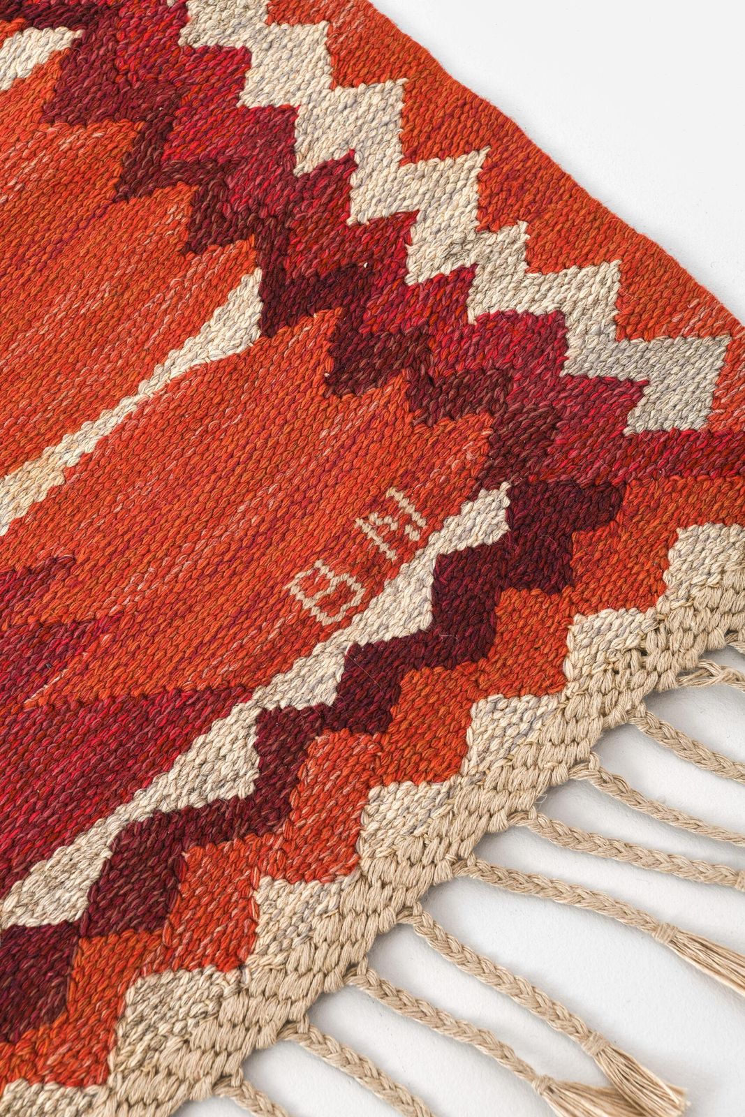 Barbro Nilsson Carpet ‘Strålblomman Röd’ Produced By Märta Måås Fjetterström Ab photo Textiles