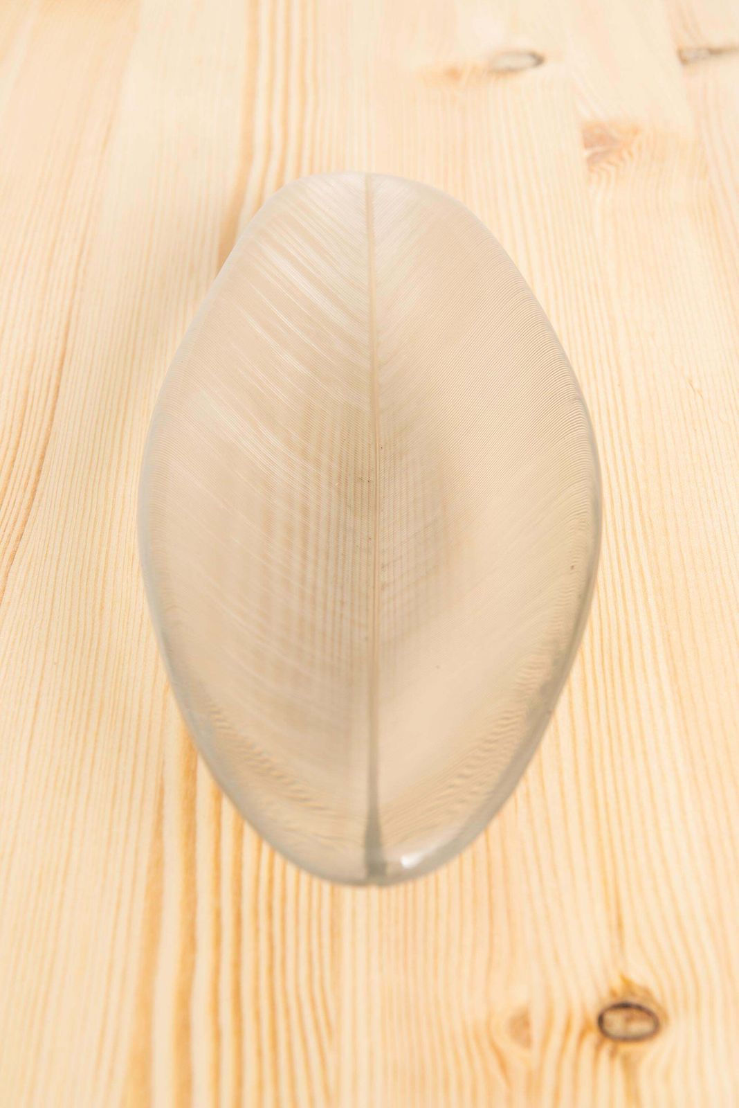 Tapio Wirkkala Glass Tray Model 3369 3869 By Iittala In Finland photo for sale